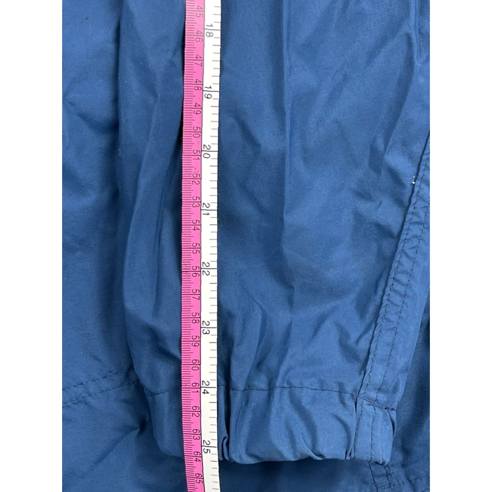 Vintage VINTAGE LL BEAN Windbreaker Jacket Hooded Anorak Mens L Blue Nylon 1/4 Zip All Seasons USA 90s Mens Size US L / EU 52-54 / 3 - 7 Thumbnail
