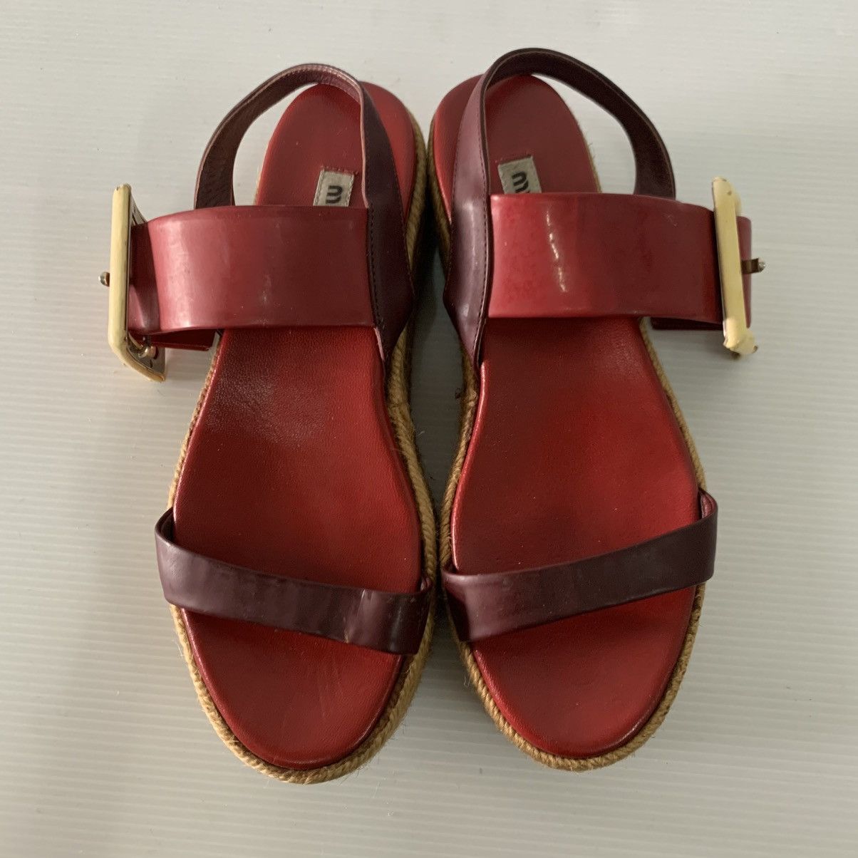 Miu Miu Miu Miu Sandals Shoes Size US 5.5 / IT 35.5 - 3 Thumbnail