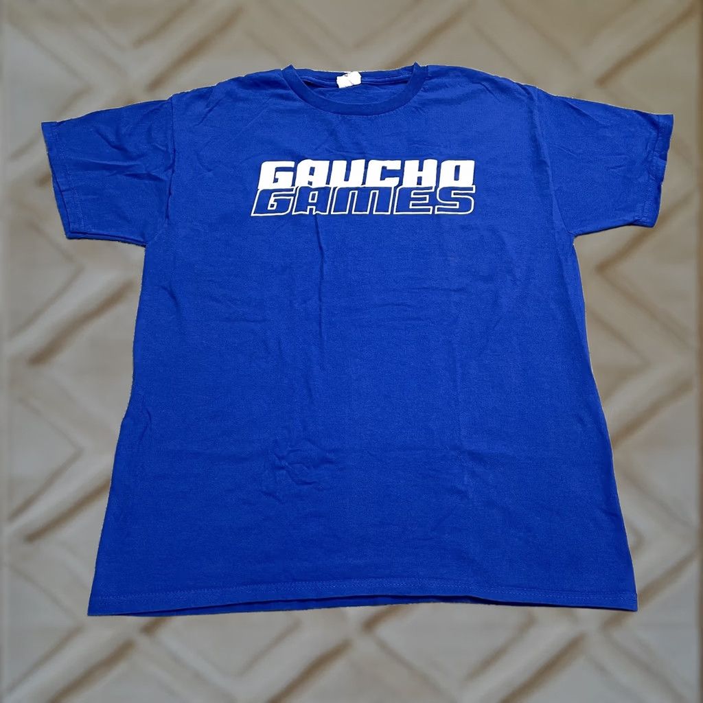 Hanes Hanes UCSB Gaucho Games Graphic T-Shirt Womens M Blue Crew Neck Cotton Tee Size M / US 6-8 / IT 42-44 - 1 Thumbnail