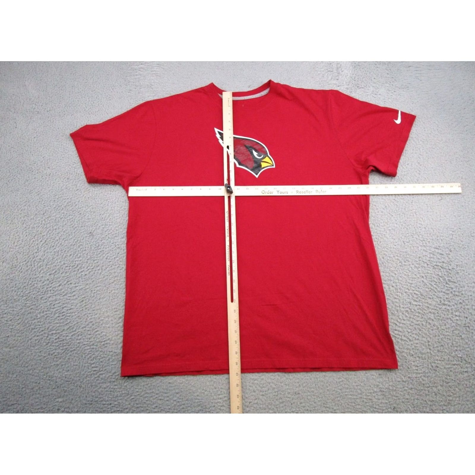 Nike Nike Shirt Mens 3XL Red NFL Team Apparel Arizona Cardinals Logo Graphic Size Size US XXL / EU 58 / 5 - 4 Thumbnail