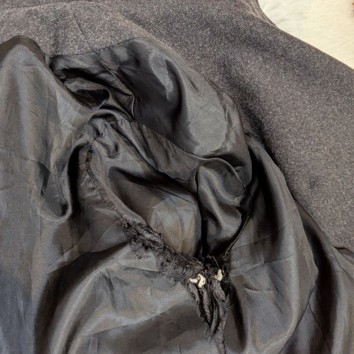 Other J. Percy Double Breasted Peacoat Gray Size 10 Size L / US 10 / IT 46 - 7 Thumbnail