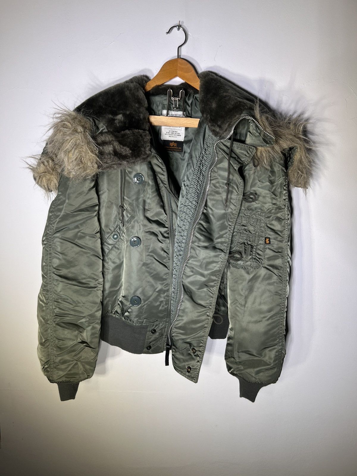 Alpha Industries Alpha Industries N-2B Vintage Bomber Jacket Size US XL / EU 56 / 4 - 10 Thumbnail