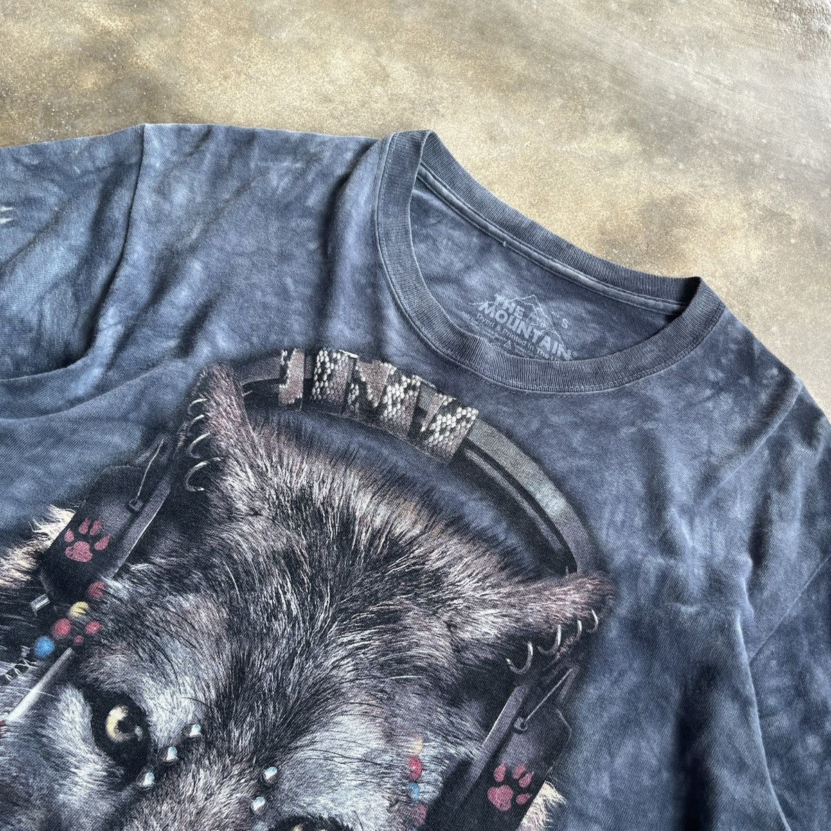 The Mountain T-Shirt The Mountain Tie Dyed Wolf Size US M / EU 48-50 / 2 - 5 Thumbnail