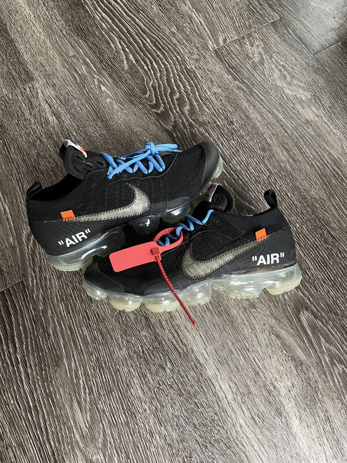 Pre-owned Nike X Off White Nike Off White Vapormax Black Size 10 Shoes
