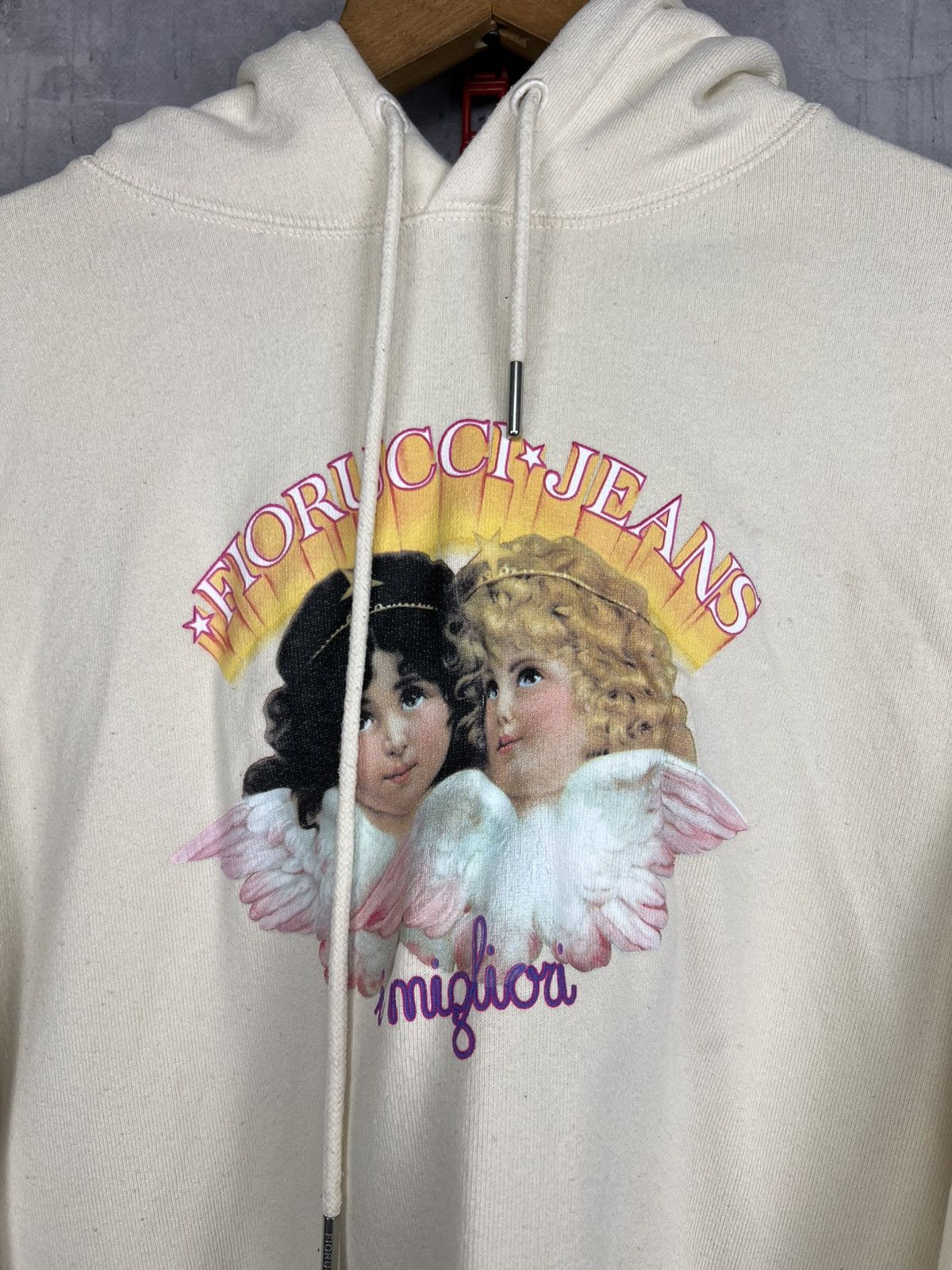 Fiorucci Fiorucci Angels Hoodie Women’s Beige - Size Xs Size XS / US 0-2 / IT 36-38 - 6 Thumbnail
