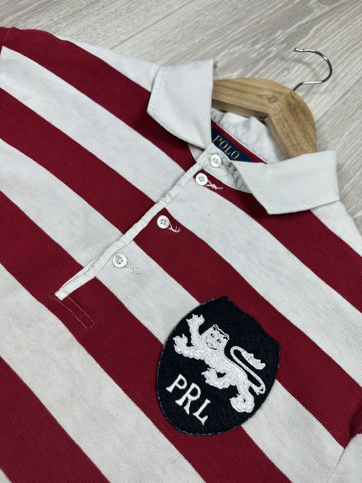Polo Ralph Lauren Vintage Polo Ralph Lauren Mercer Team Rugby Shirt Chief Keef Size US L / EU 52-54 / 3 - 5 Thumbnail