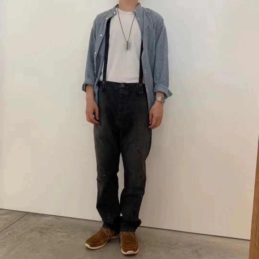 Visvim VISVIM TRAVAILLER DMGD Washed Dmgd Overalls Black 3 Like New Size US 34 / EU 50 - 5 Thumbnail