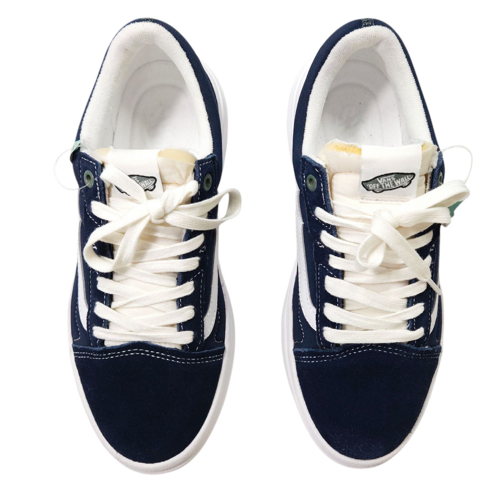 Vans EUC Vans Old Skool Dress Blues Sneakers Platform Sz. 8M/9.5W Size US 8 / EU 41 - 3 Thumbnail