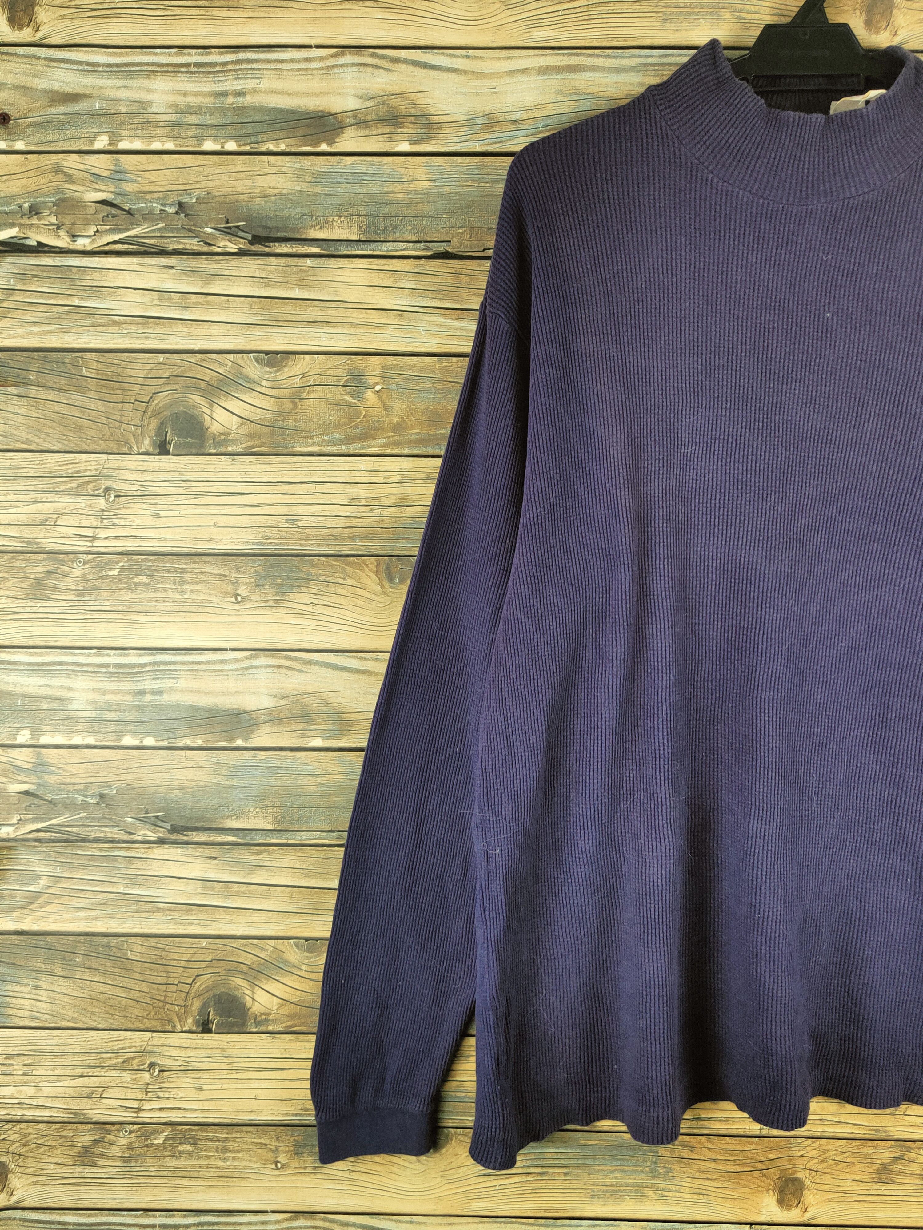 L.L. Bean DL L.L.Bean Navy Knitwear Sweatshirts #46-380 Size US M / EU 48-50 / 2 - 3 Thumbnail