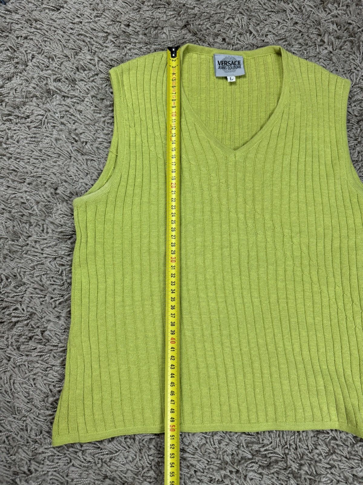 Versace Vintage Versace sweater vest y2k style original luxury item Size M / US 6-8 / IT 42-44 - 5 Thumbnail