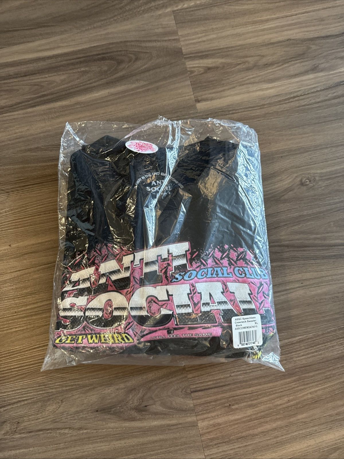 Anti Social Social Club Anti Social Social Club Speechless Crewneck Sweater Black XL Size US XL / EU 56 / 4 - 6 Thumbnail