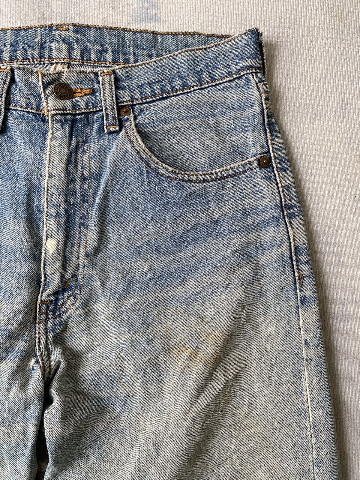 Levi's Vintage 90’s Levi’s 512 Distressed Denim Size US 28 / EU 44 - 12 Thumbnail