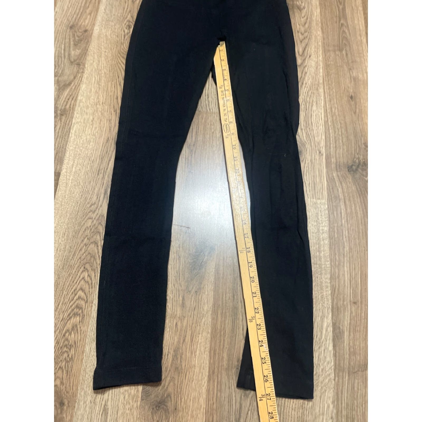 White House Black Market White House Black Market Pants Women XS Black Leggings Pull On Womens Size 26" / US 2 / IT 38 - 4 Thumbnail