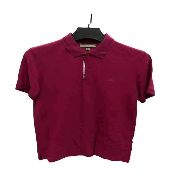 Burberry Burberry Classic Embroidered Short Sleeve Polo 0079 Size M / US 6-8 / IT 42-44 - 1 Thumbnail