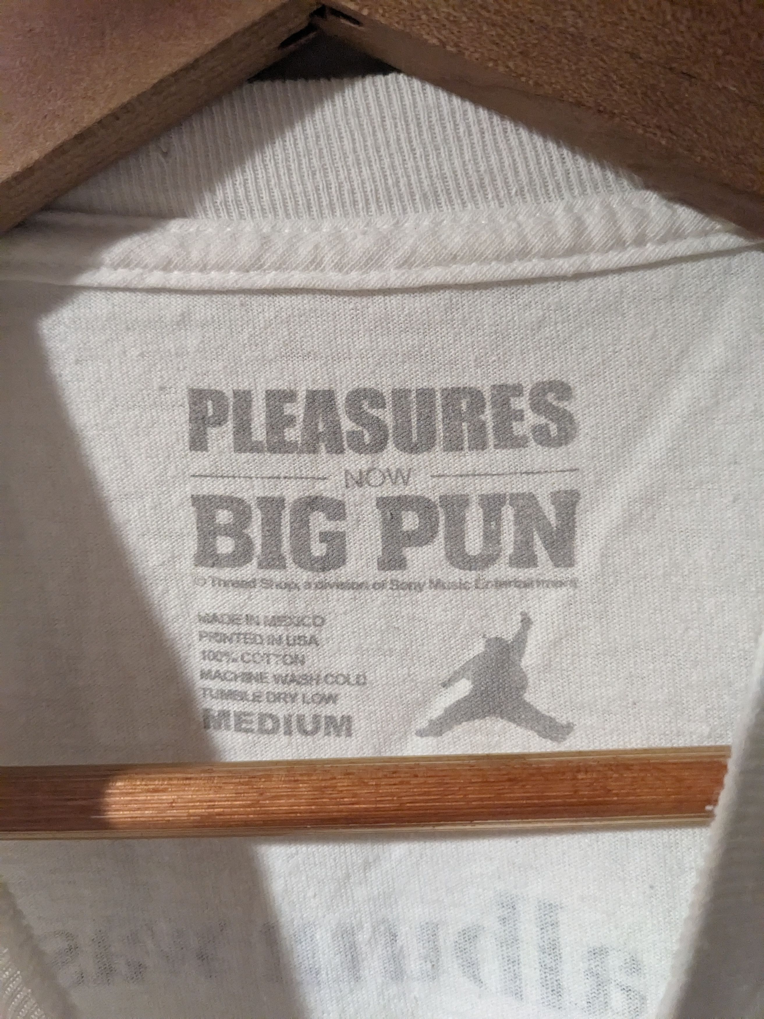 Pleasures Pleasures Big Pun White Medium Long-Sleeve T-Shirt Size US M / EU 48-50 / 2 - 3 Thumbnail