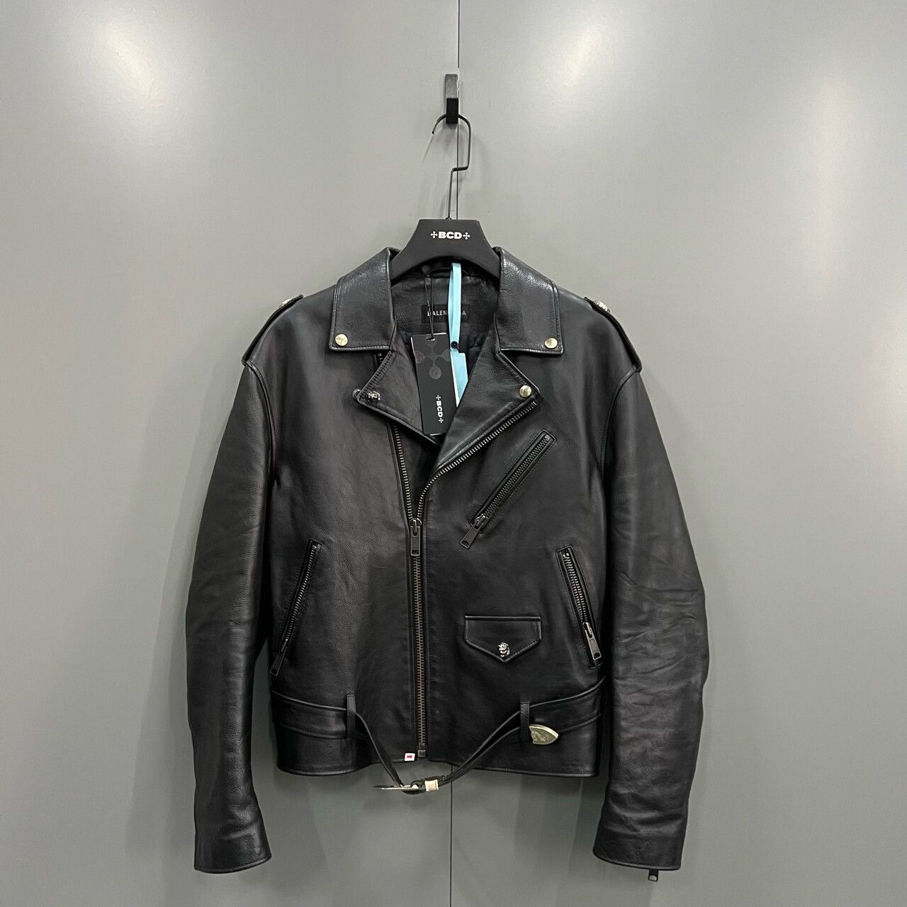 Balenciaga Balenciaga Graffiti Leather Jacket Size US L / EU 52-54 / 3 - 1 Thumbnail