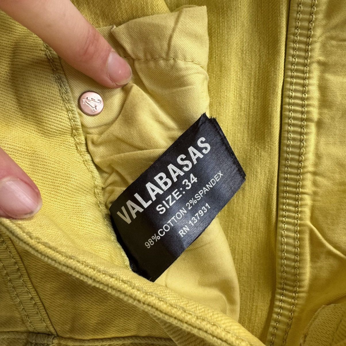 Valabasas Valabasas Stacked Cassius Jeans Size US 34 / EU 50 - 7 Thumbnail