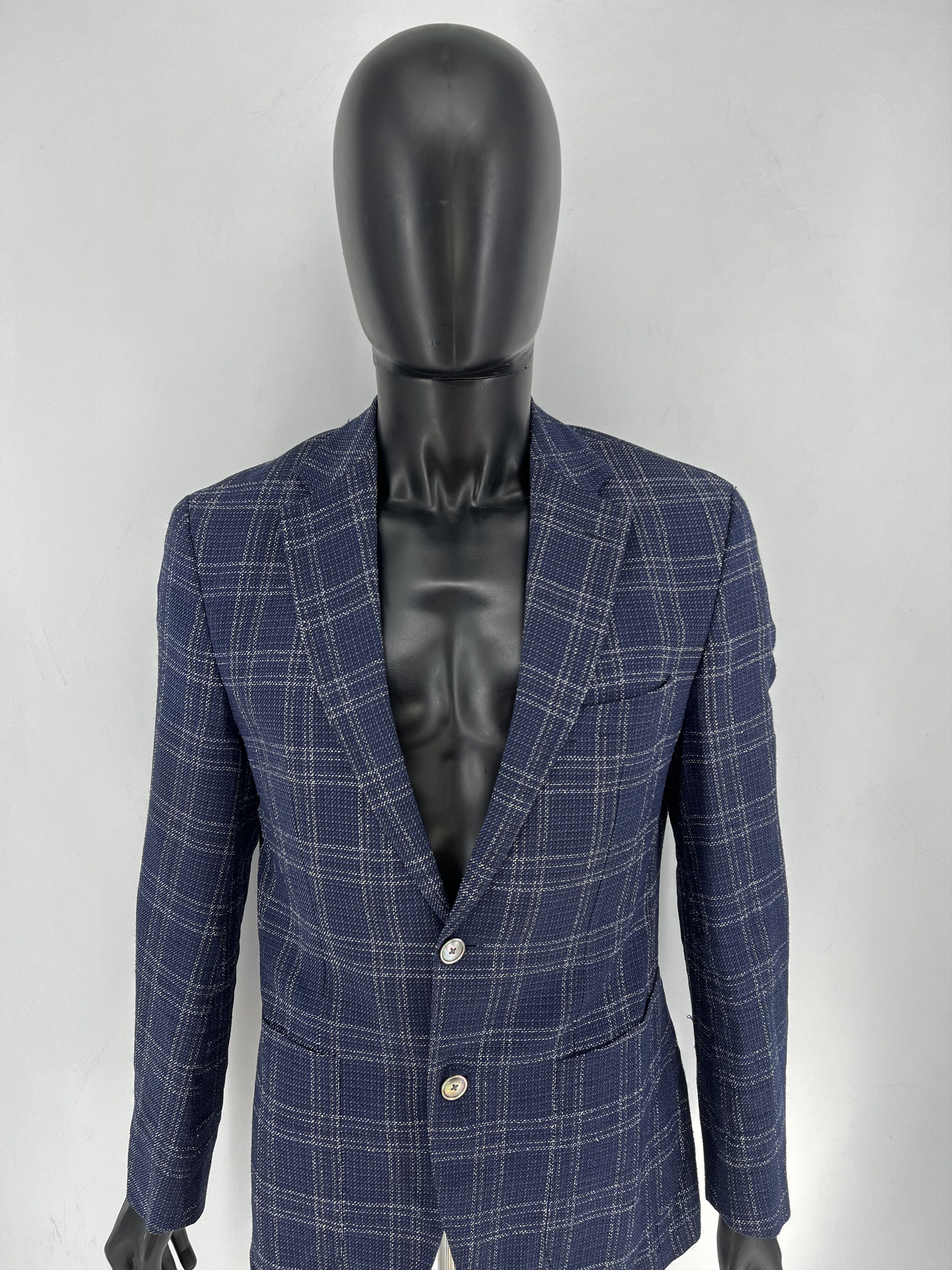 Hugo Vintage Hugo Boss blazer men wool 38R M multi wool Size 38R - 5 Thumbnail