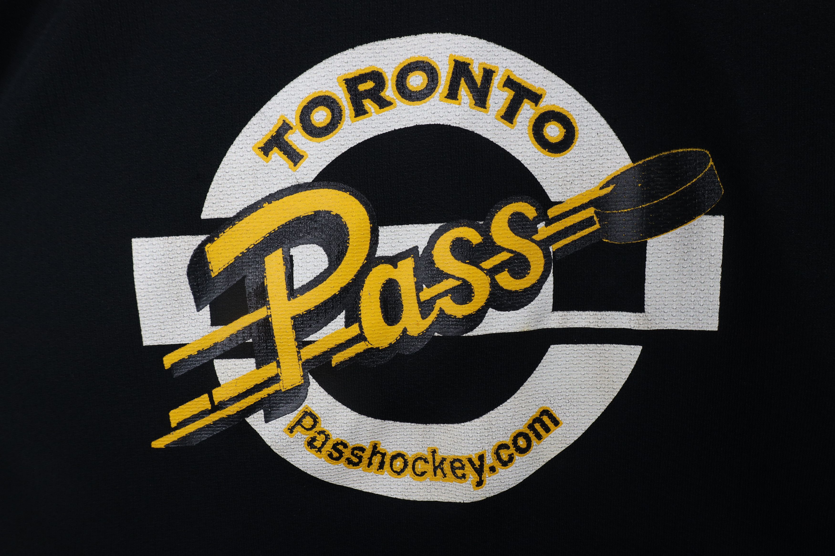 Vintage Vintage 90s Spell Out Pass Hockey Toronto Hockey Jersey Size US L / EU 52-54 / 3 - 4 Thumbnail