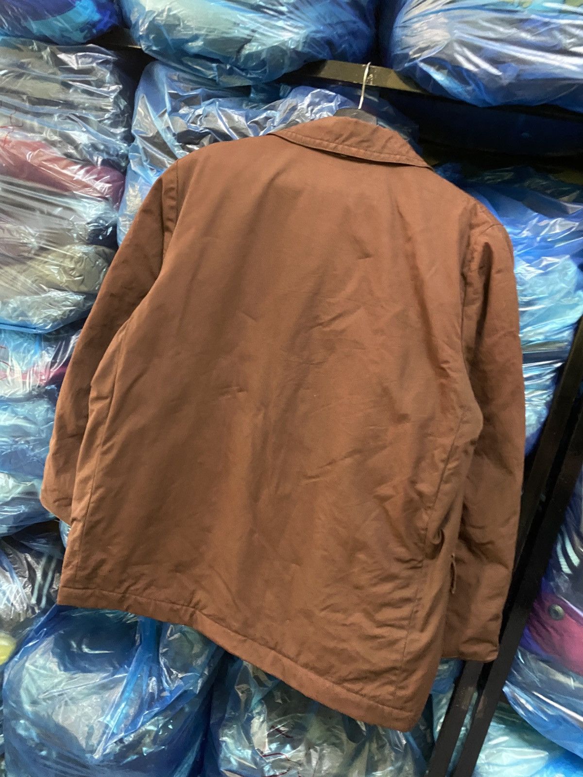 Vintage Vintage Brown Canvas Winter Work Jacket with Faux Fur Lining Size US M / EU 48-50 / 2 - 9 Thumbnail