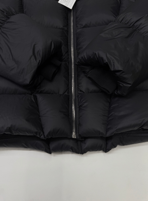 Rick Owens Rick Owens FW23 Black Goose Down Stand Collar Jacket Size US M / EU 48-50 / 2 - 3 Thumbnail