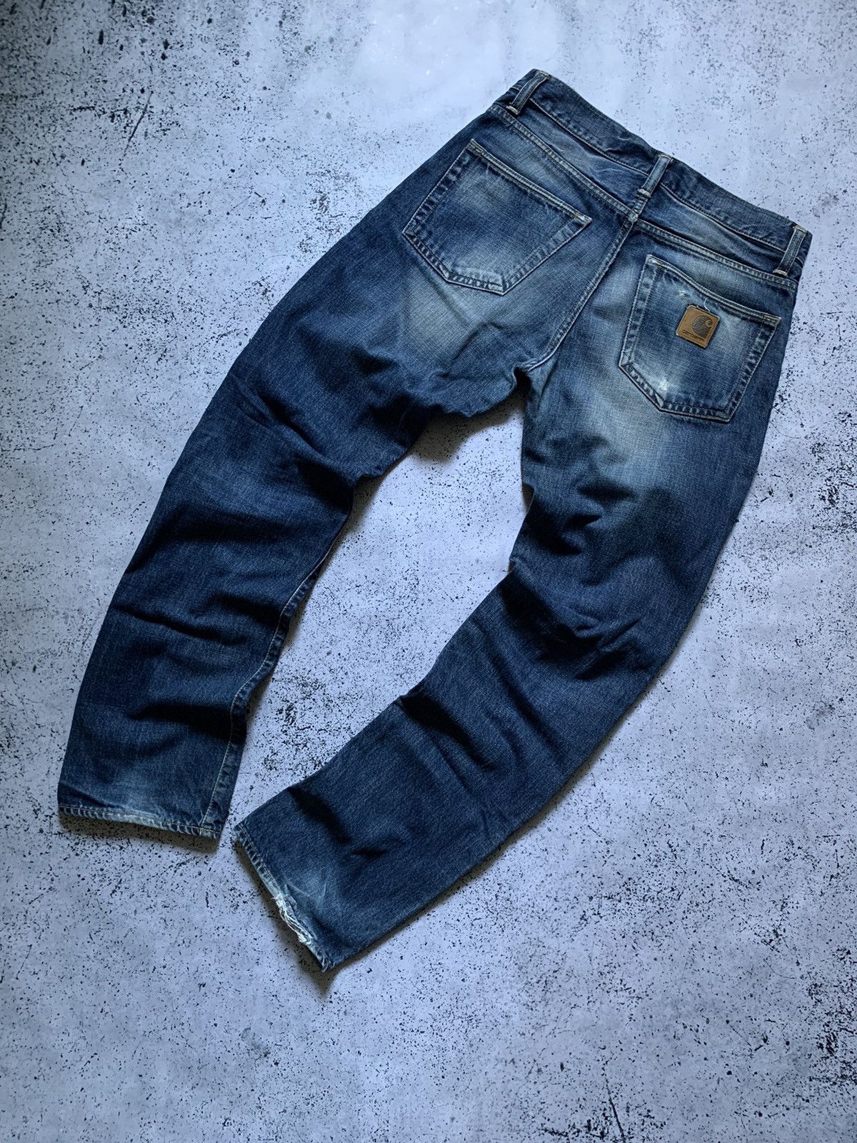 Carhartt Vintage Carhartt Distressed Denim Jeans Y2K USA 30x32 Size US 32 / EU 48 - 1 Thumbnail