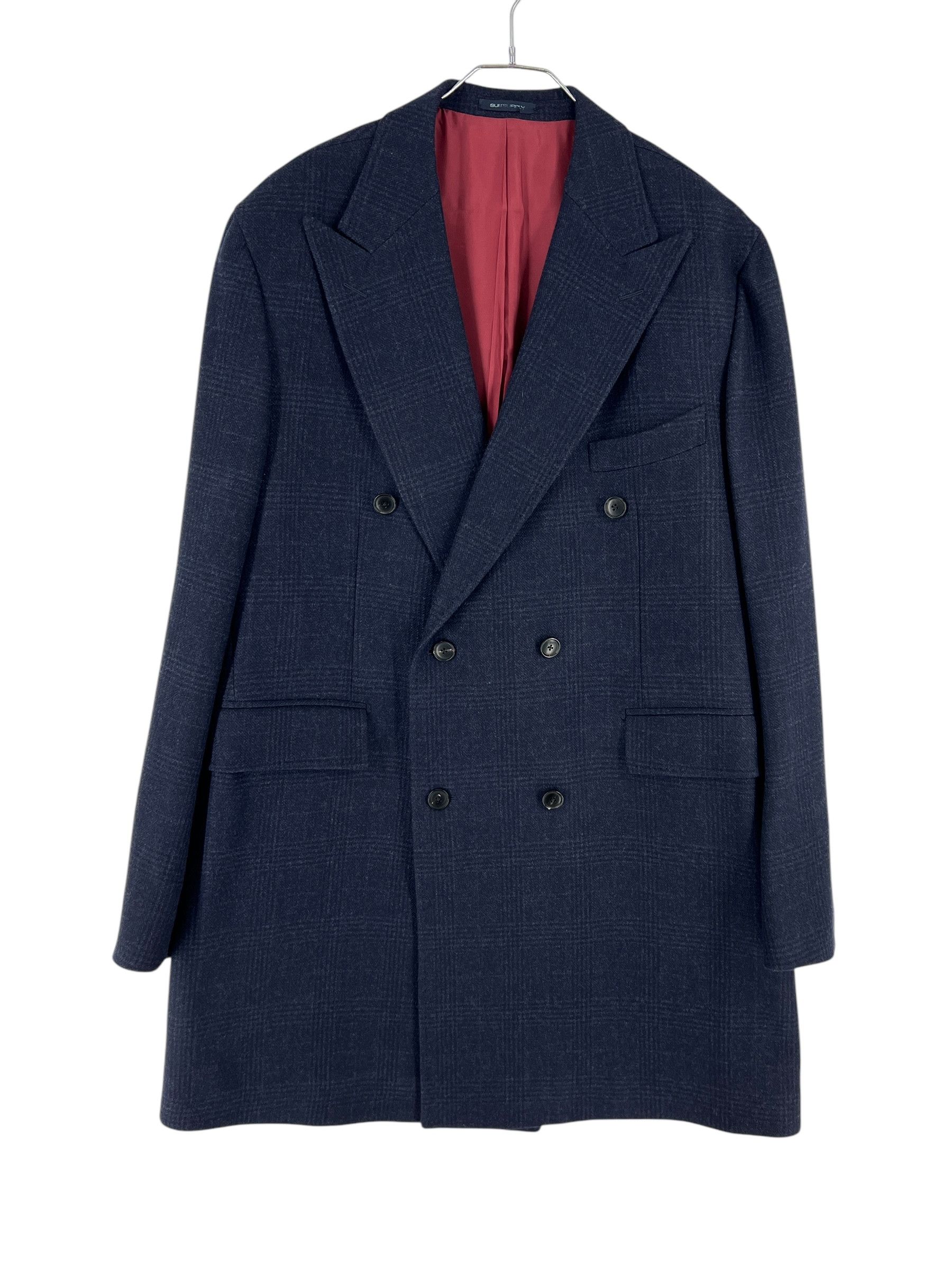 Suitsupply Bleecker Wool Cashmere Coat Jacket Overcoat Size UK/US:52R Size US XXL / EU 58 / 5 - 1 Thumbnail