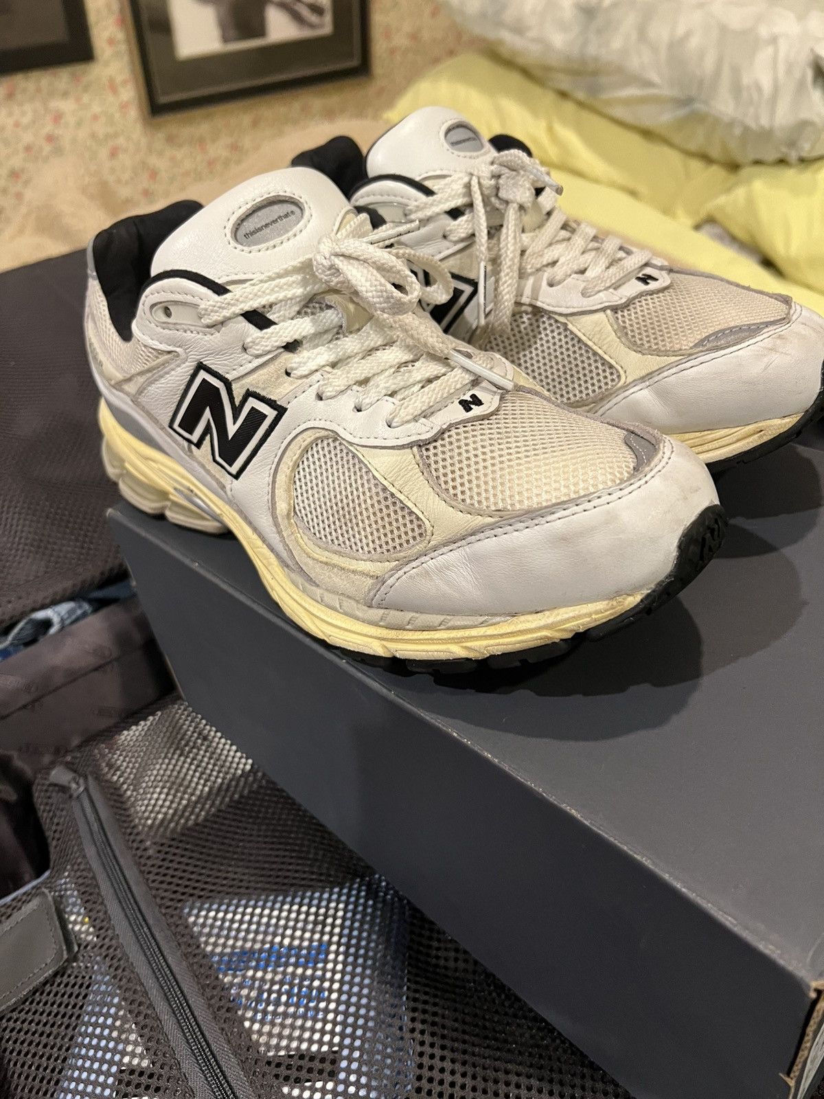 New Balance × thisisneverthat New Balance 2002R thisisneverthat White Size US 9.5 / EU 42-43 - 13 Thumbnail