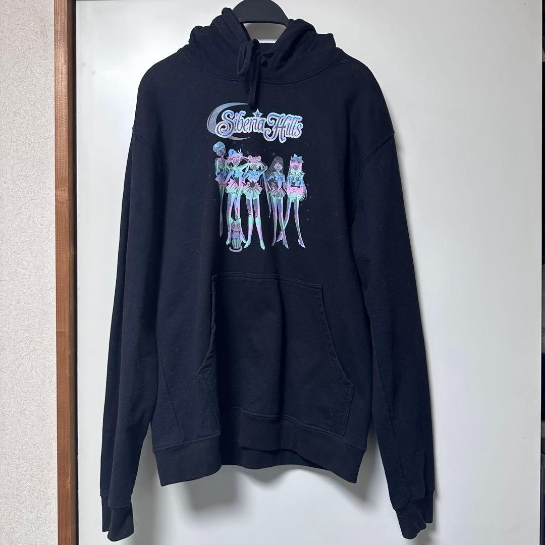 Siberia Hills SIBERIA HILLS SIBERIA SPIRIT Sailor Moon Hoodie Black M Size US M / EU 48-50 / 2 - 1 Thumbnail