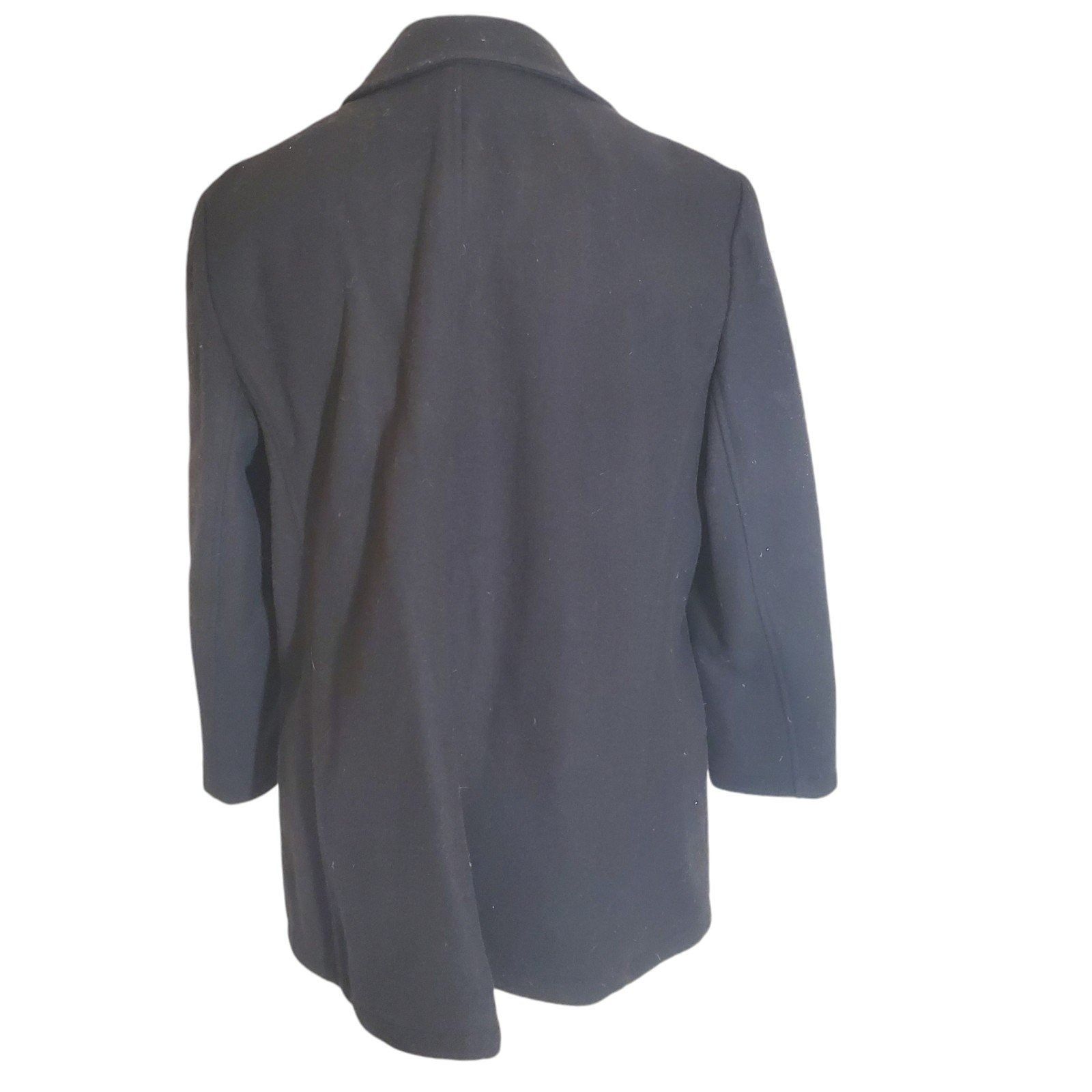 Harve Benard Harve Benard Vintage Women's Wool Peacoat Button Front Coat Size XXL / US 16-18 / IT 52-54 - 3 Thumbnail