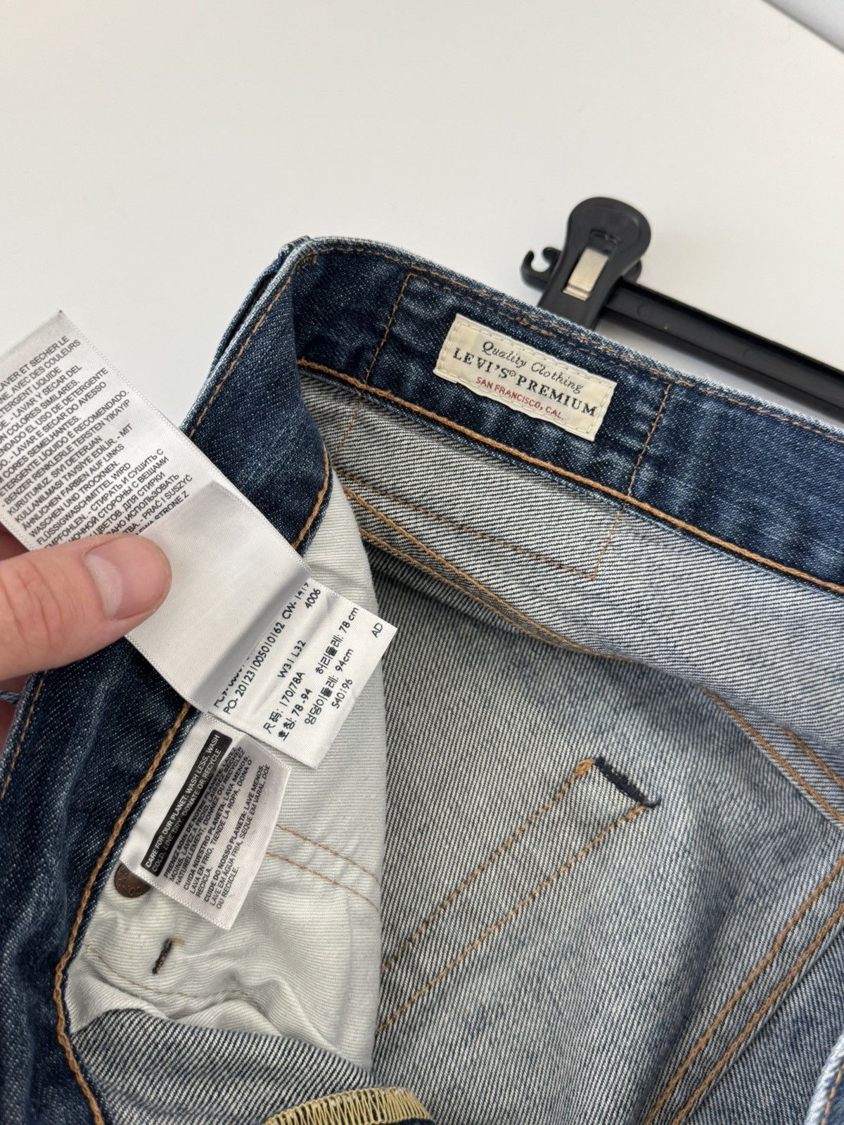 Levi's × Vintage Levi’s Vintage 90’s 501 Pants Denim Jeans 31/32 Size US 31 - 16 Thumbnail