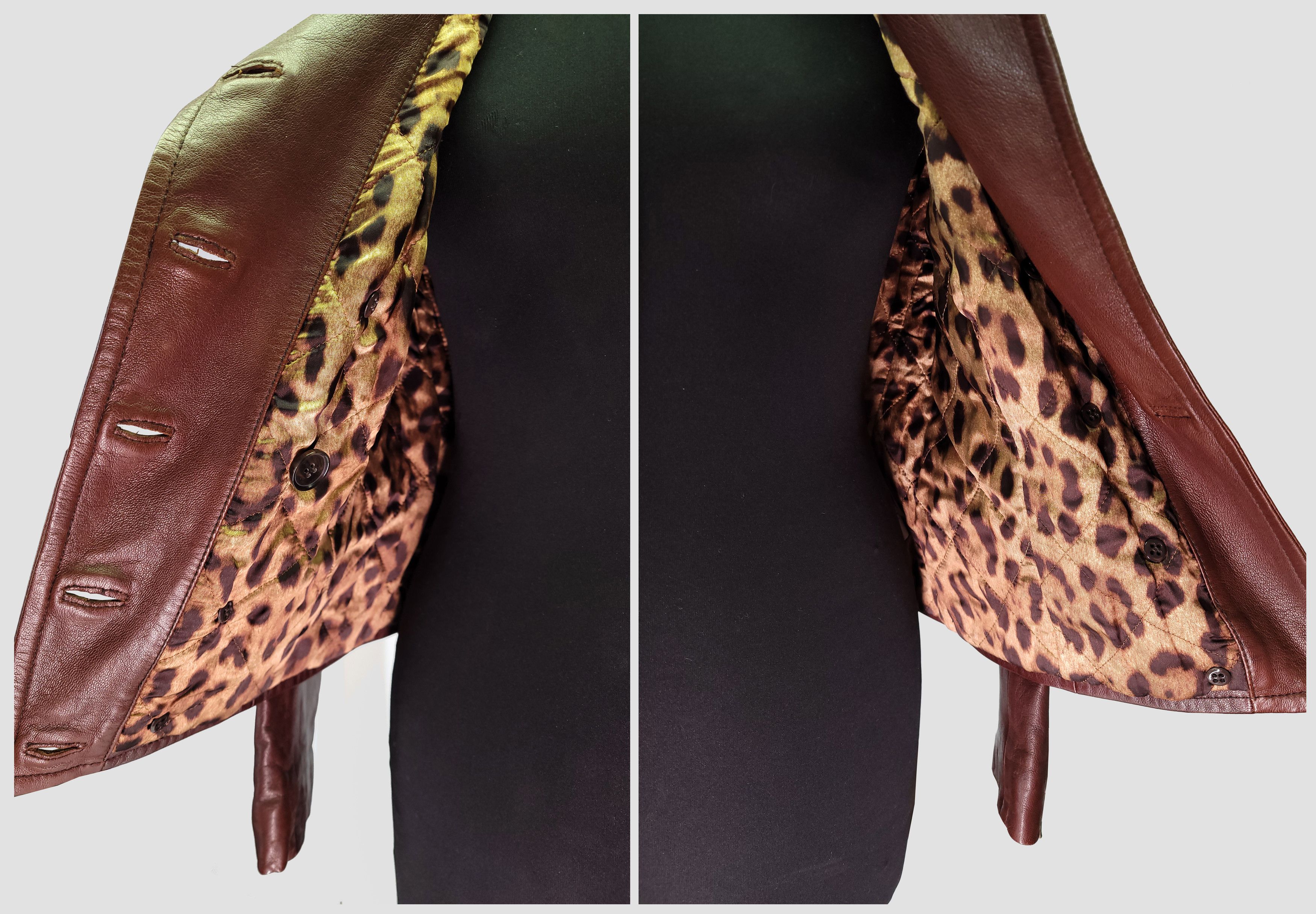 Dolce & Gabbana Dolce & Gabbane _ Italy _ Officer _ Leopard _ Lambskin Size S / US 4 / IT 40 - 6 Thumbnail