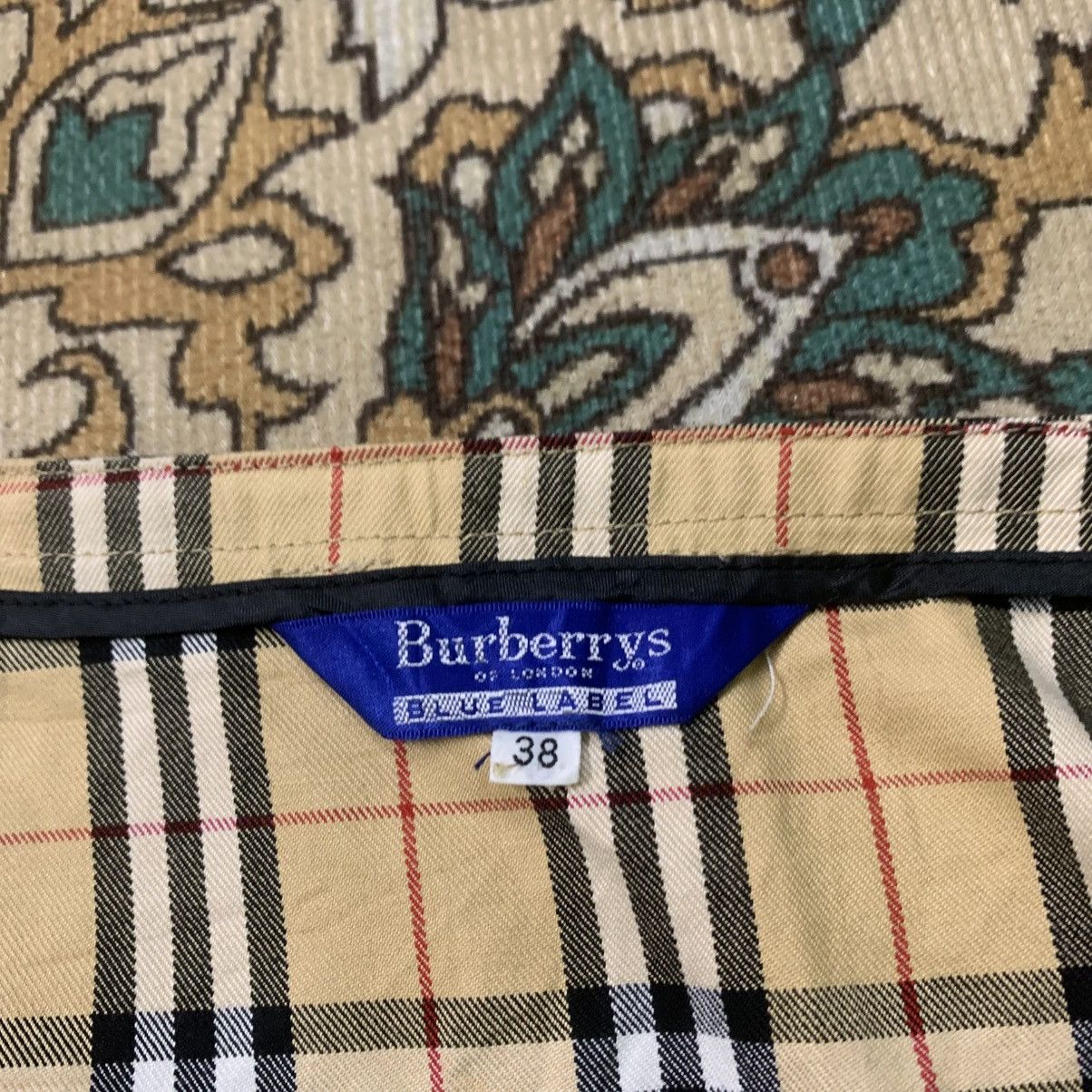 Burberry VINTAGE BURBERRYS SKIRT NOVACHECK Size 38" / US 16 / IT 52 - 7 Thumbnail