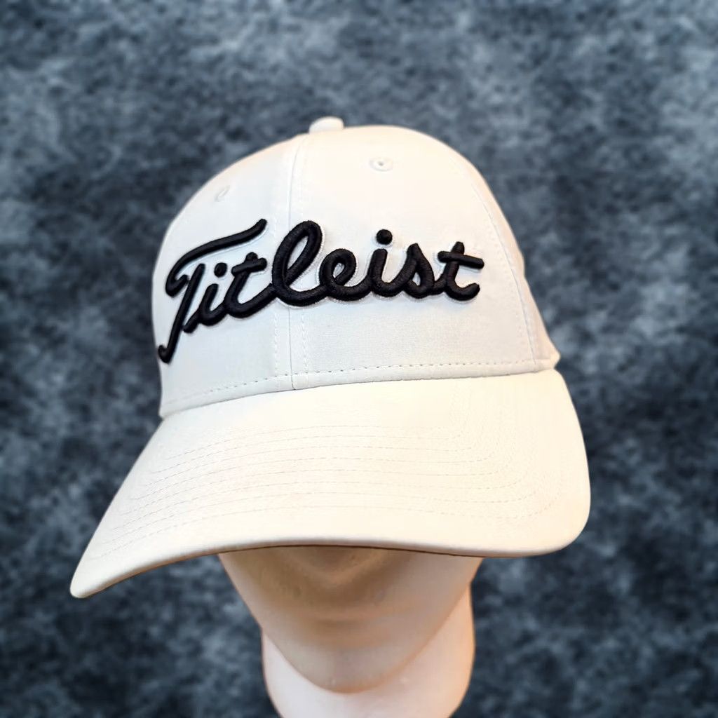 Titleist Titleist Performance Golf Hat Mens One Size White Embroidered Logo Adjustable Size ONE SIZE - 1 Thumbnail