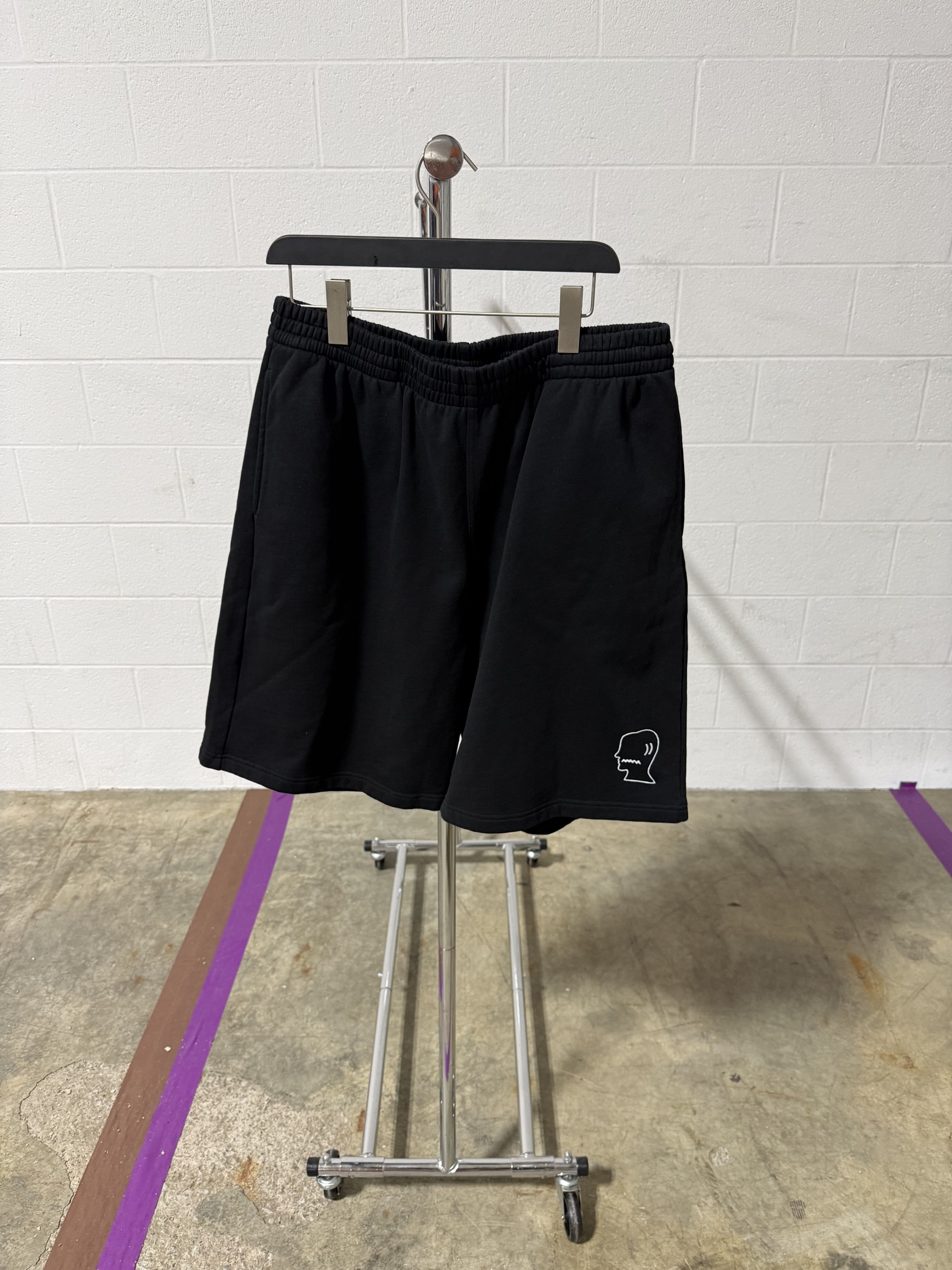 Brain Dead Brain Dead Logohead Rugby Shorts 'Black' Size US 36 / EU 52 - 1 Thumbnail