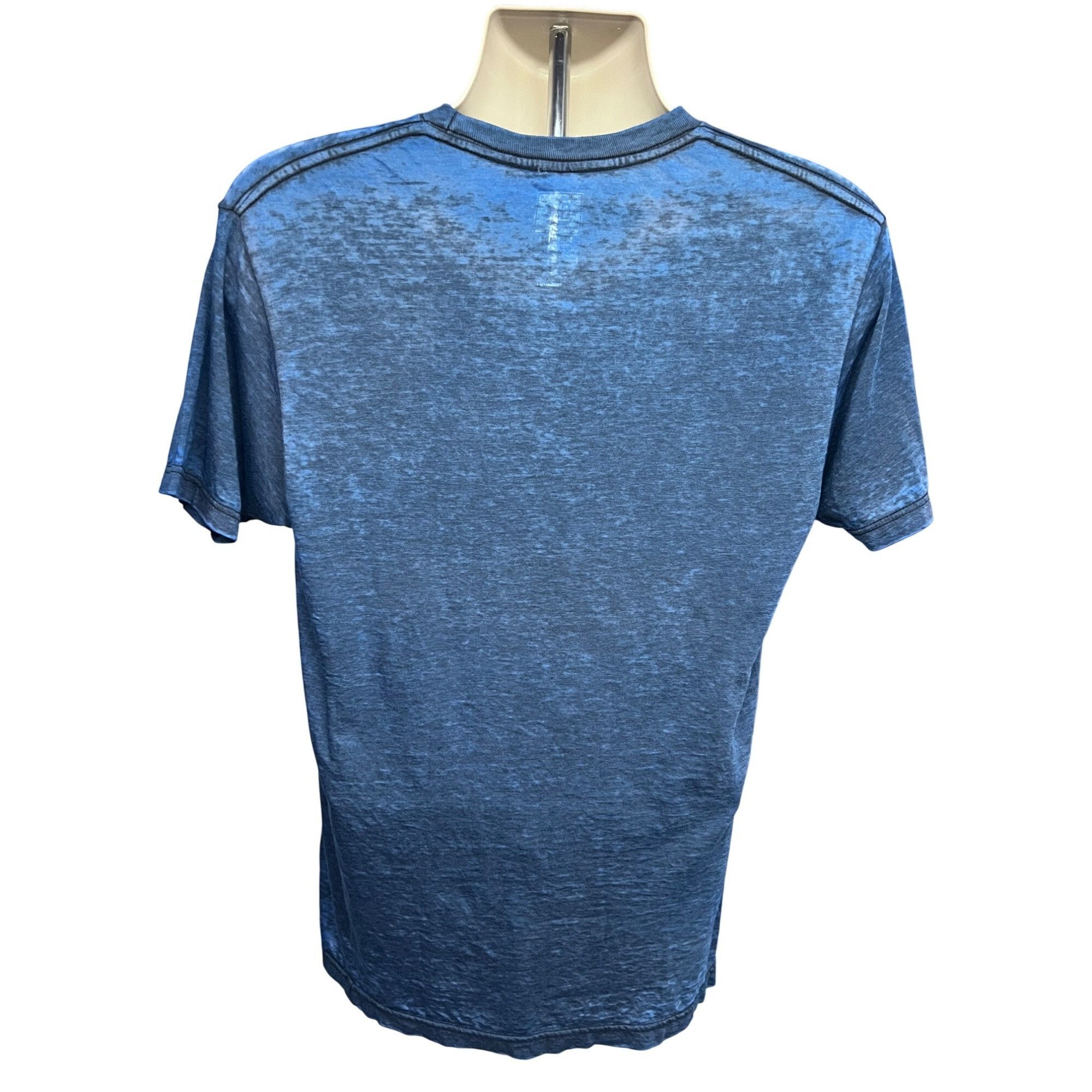 Chevrolet GM Official Licensed Chevy Bowtie Mens Blue Heather Tissue T Size US M / EU 48-50 / 2 - 2 Thumbnail