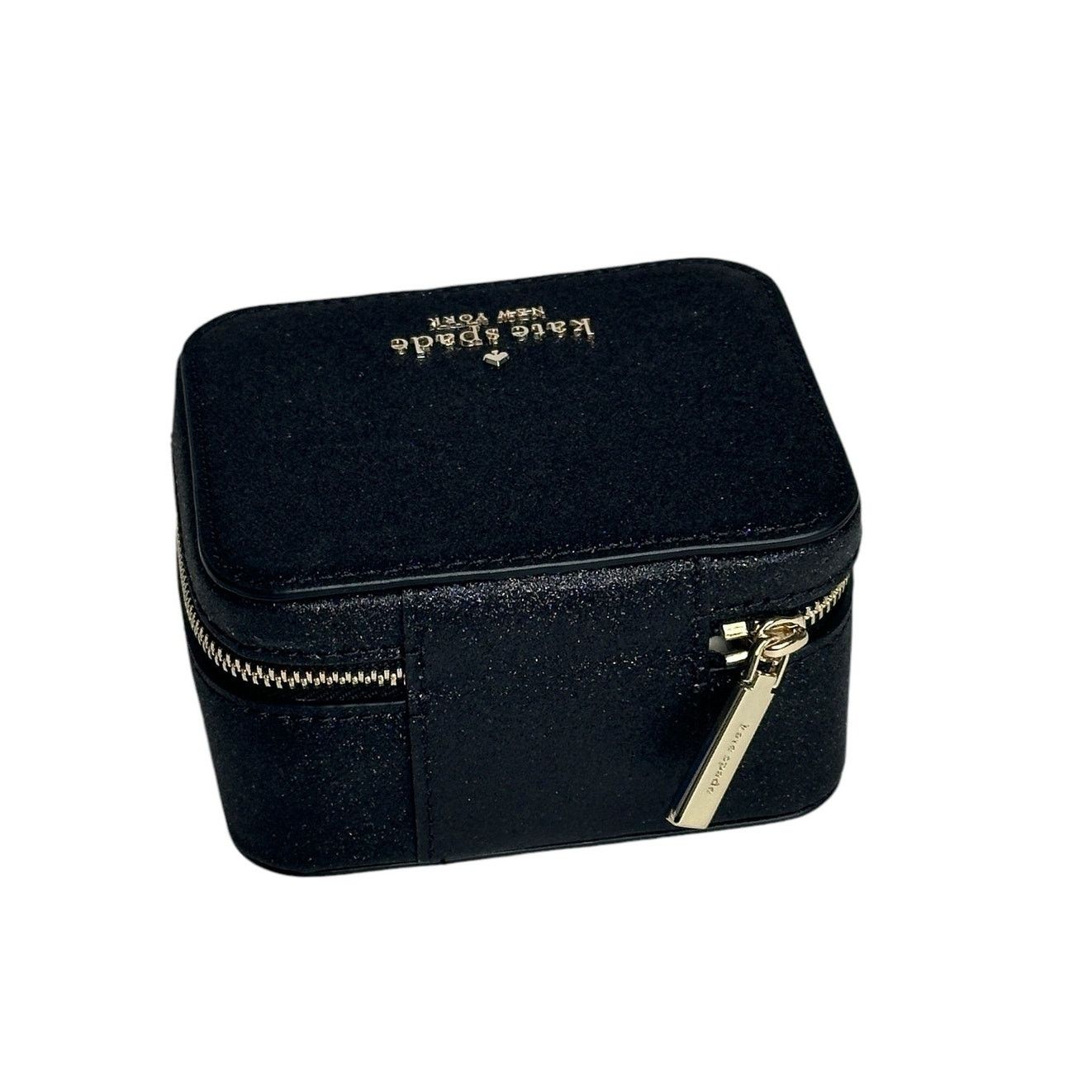 Kate Spade Kate spade Glitter Tinsel Boxed Jewelry Holder Box in Black Size ONE SIZE - 5 Thumbnail