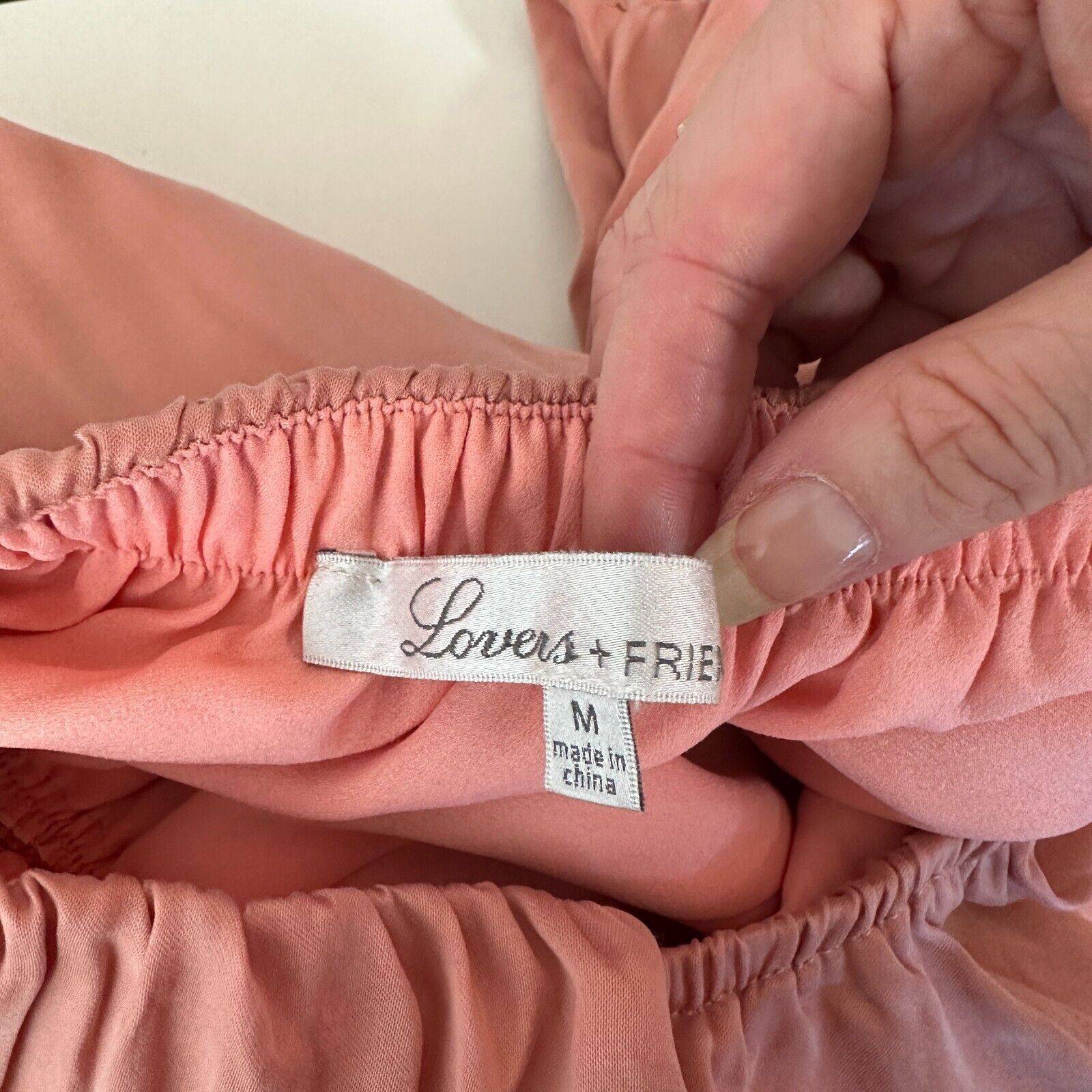 REVOLVE Lovers + Friends Pink Off Shoulder Balloon Sleeve Mini Dress Size M / US 6-8 / IT 42-44 - 11 Thumbnail