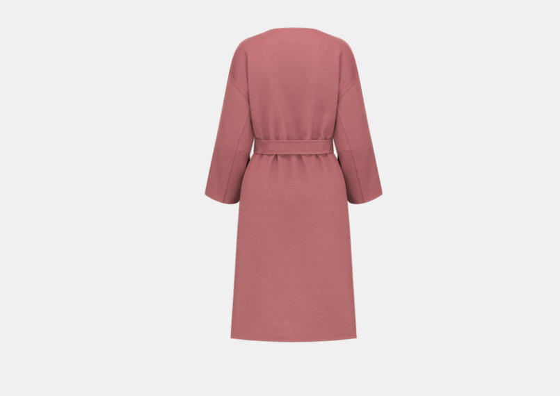 Dior o1w1db10326 340M07 Coat in Pink Size L / US 10 / IT 46 - 2 Thumbnail