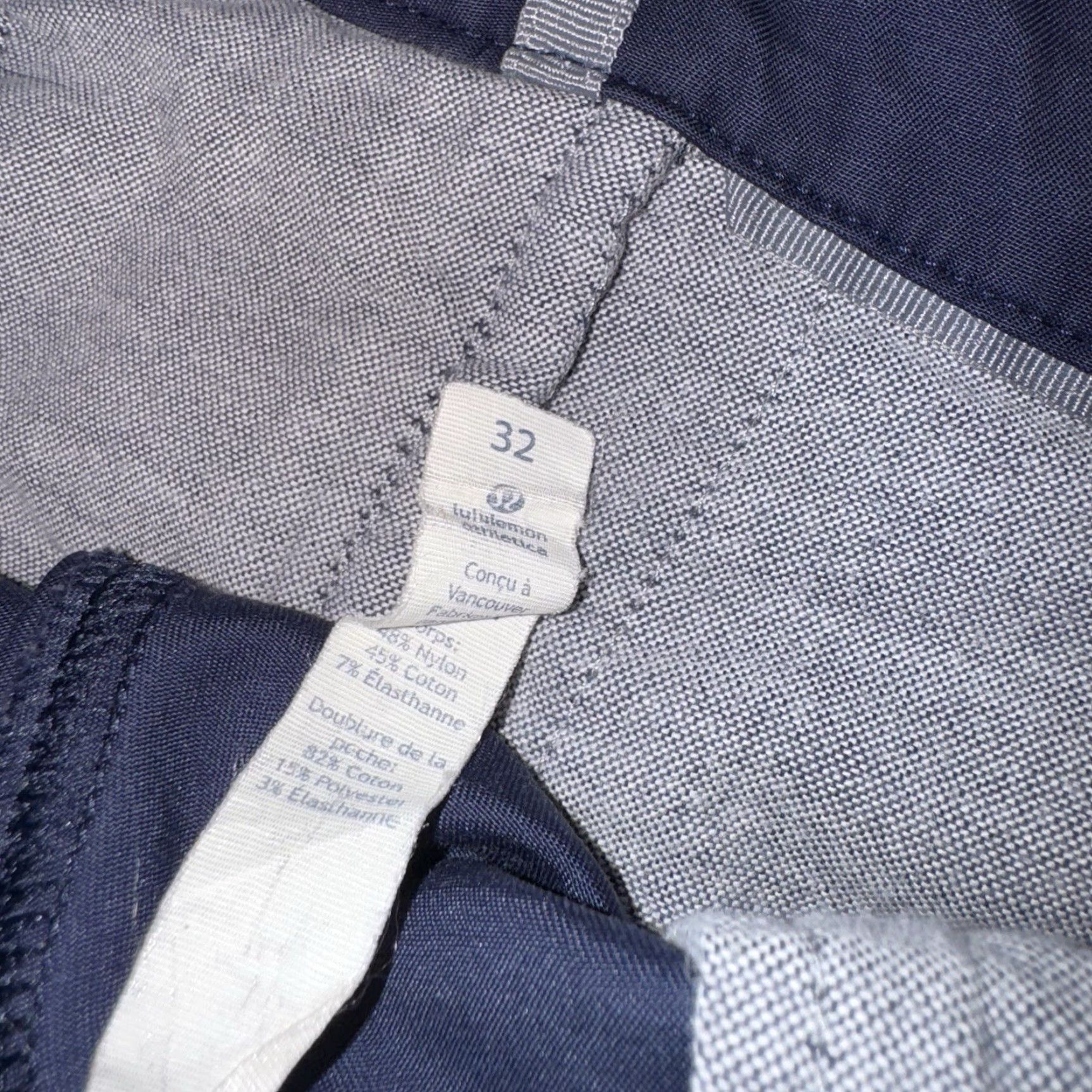 Lululemon Lululemon Men’s Navy Blue Pants 32x31 Stretch Zip Pockets Size US 32 / EU 48 - 6 Thumbnail