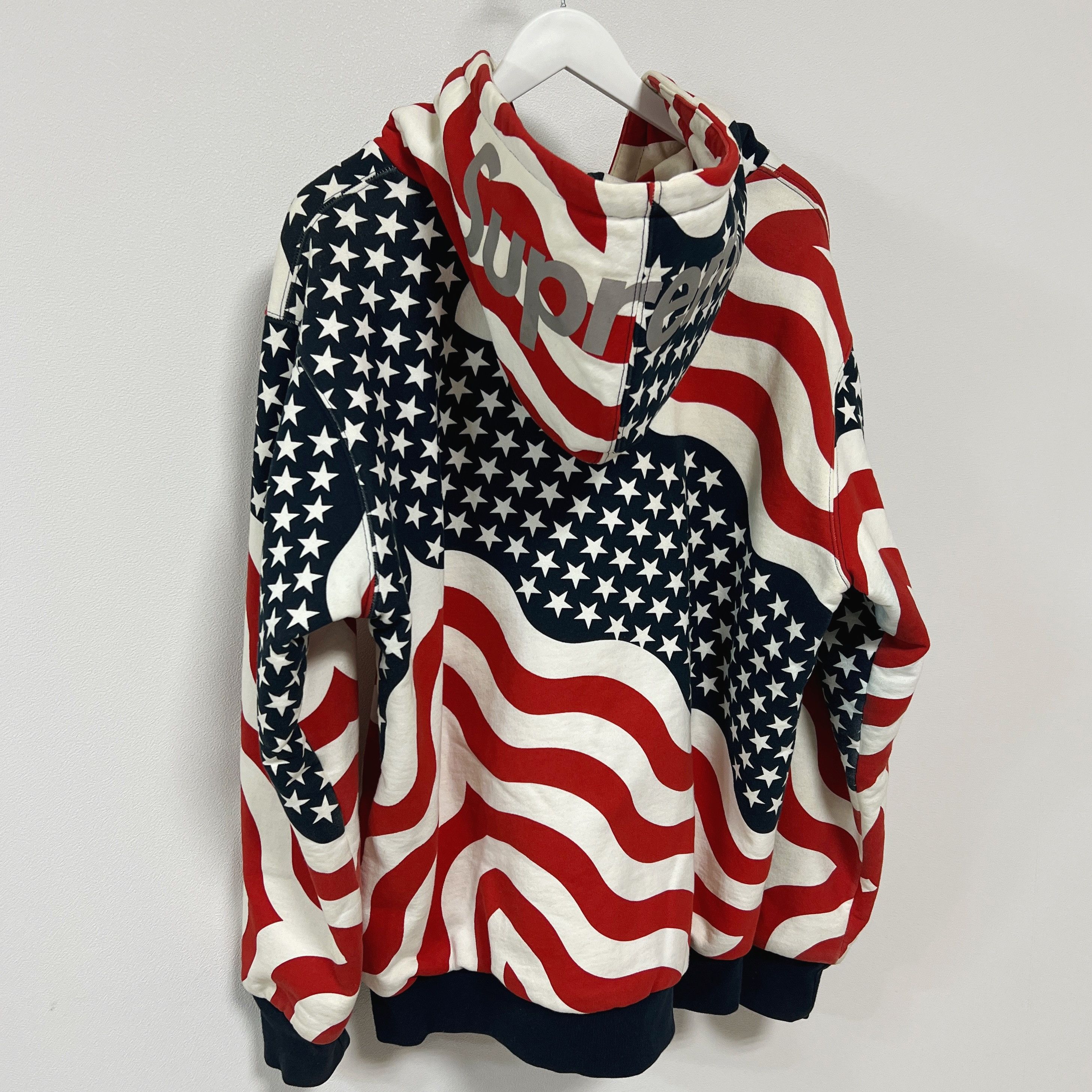 トップス Supreme 3MReflective Logo Thermal Zip UP Supreme Supreme 3M Reflective Logo Thermal Zip Up Hoodie FW14