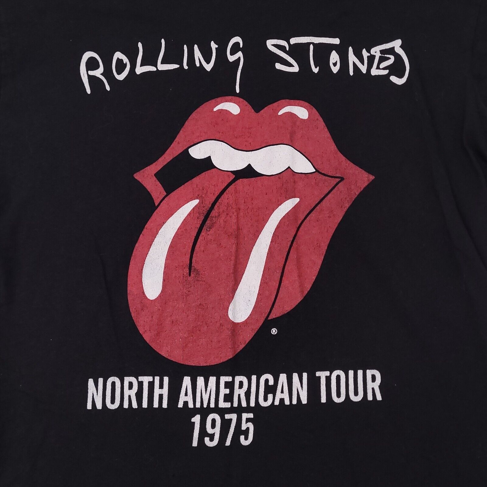 The Rolling Stones The Rolling Stones Graphic T-Shirt Adult Mens Size S Black Size US S / EU 44-46 / 1 - 4 Thumbnail