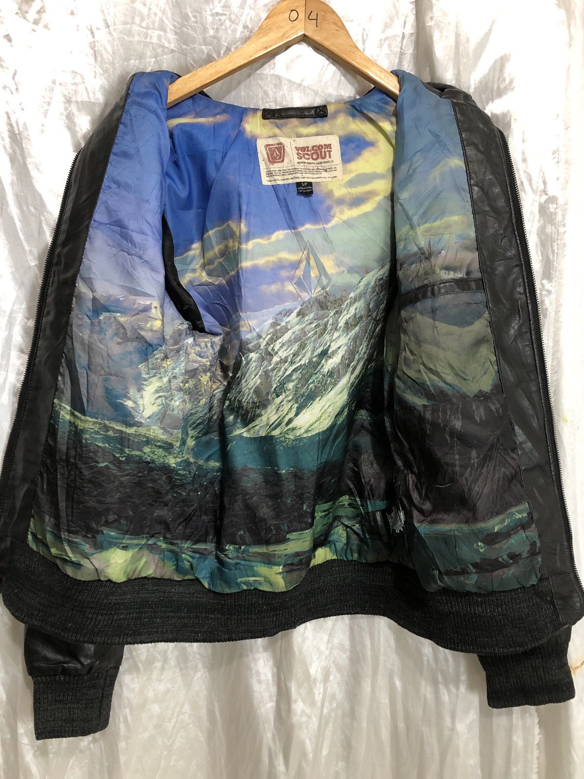 Volcom Scout Leather Jacket