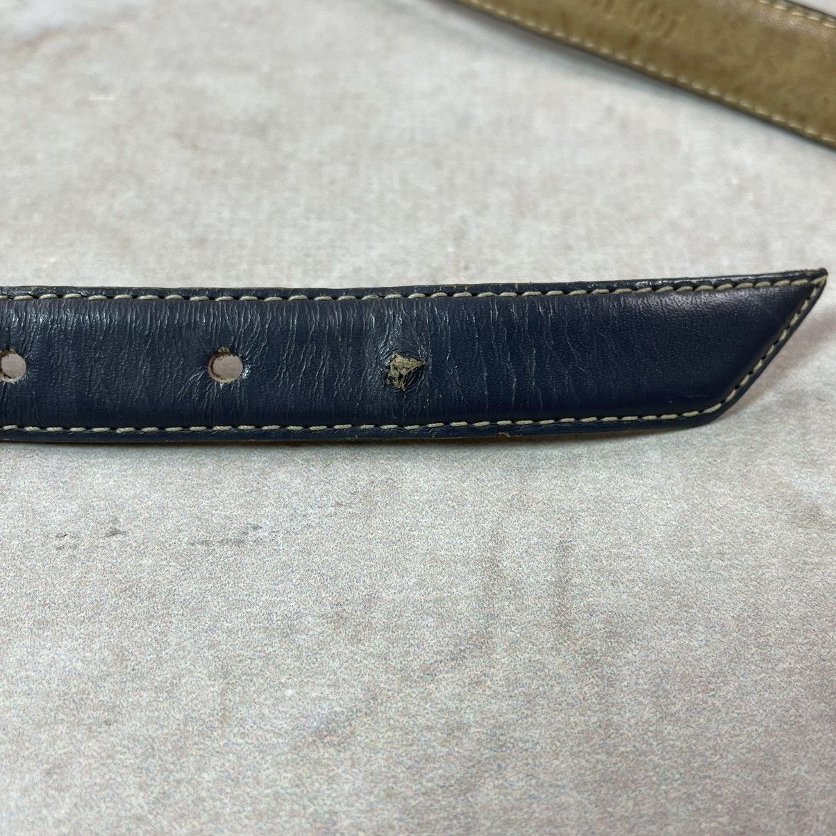 Christian Dior Monsieur × Vintage Vintage Christian Dior Aniline Cowhide Gold Leather Belt Size ONE SIZE - 8 Thumbnail