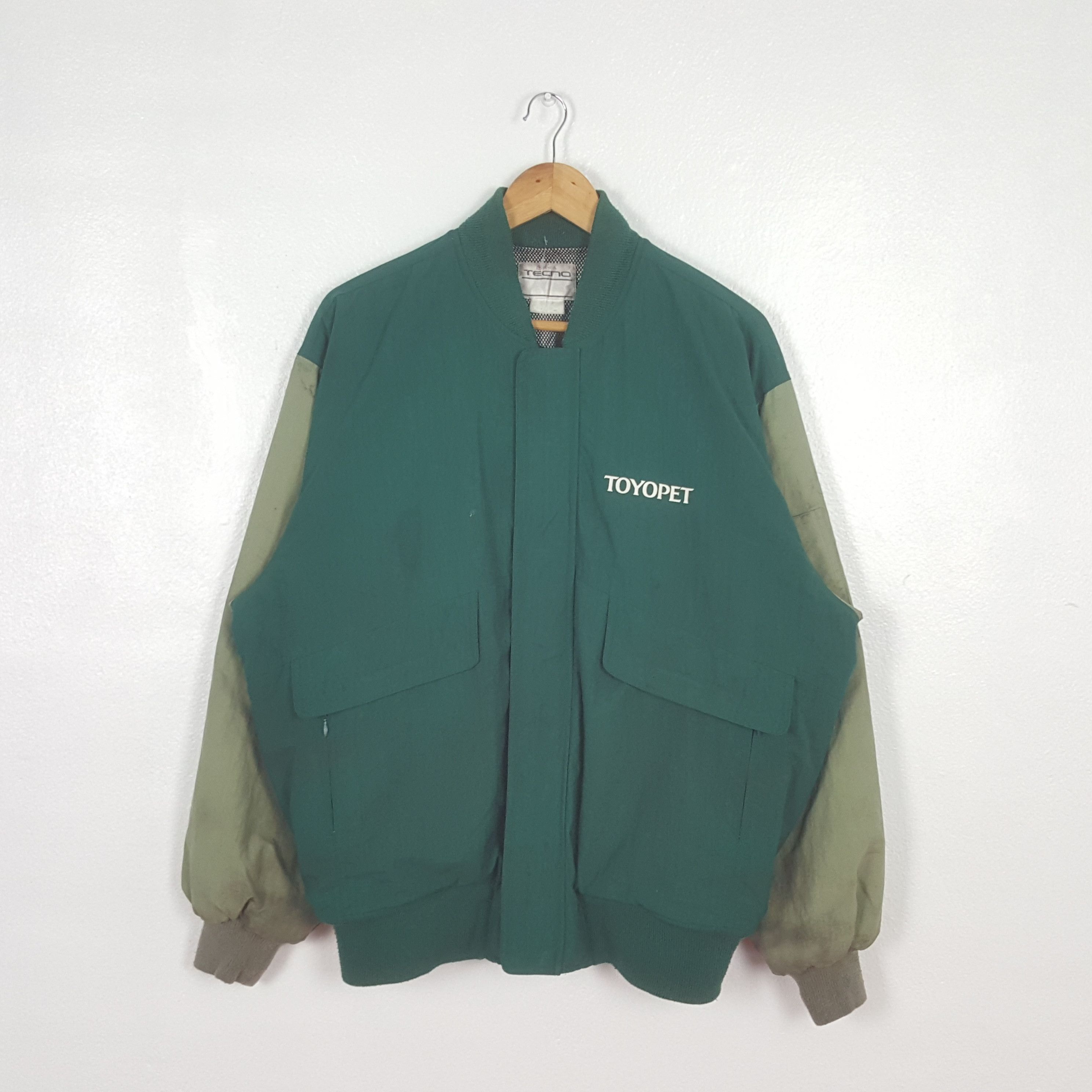 Japanese Brand Vintage Toyopet Tecno Toyota Racing Bombers Jacket C309N16 Size US XXL / EU 58 / 5 - 3 Thumbnail