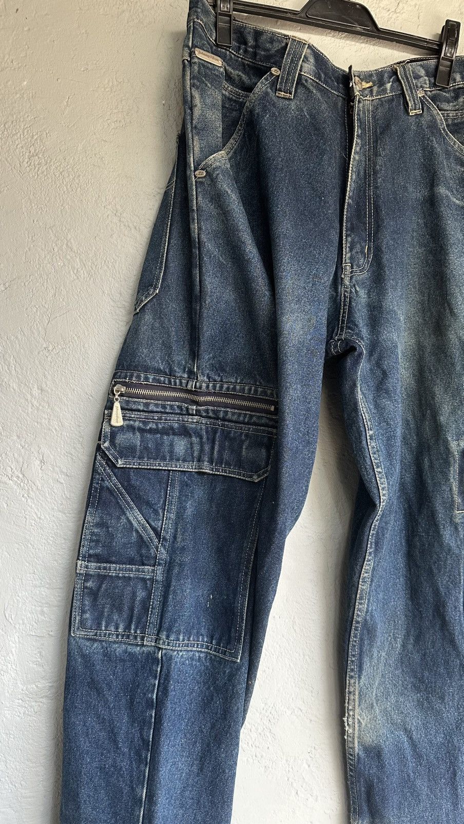 Denim & Co. Johnny Blaze Carpenter JB Denim Jeans Size US 36 / EU 52 - 3 Thumbnail