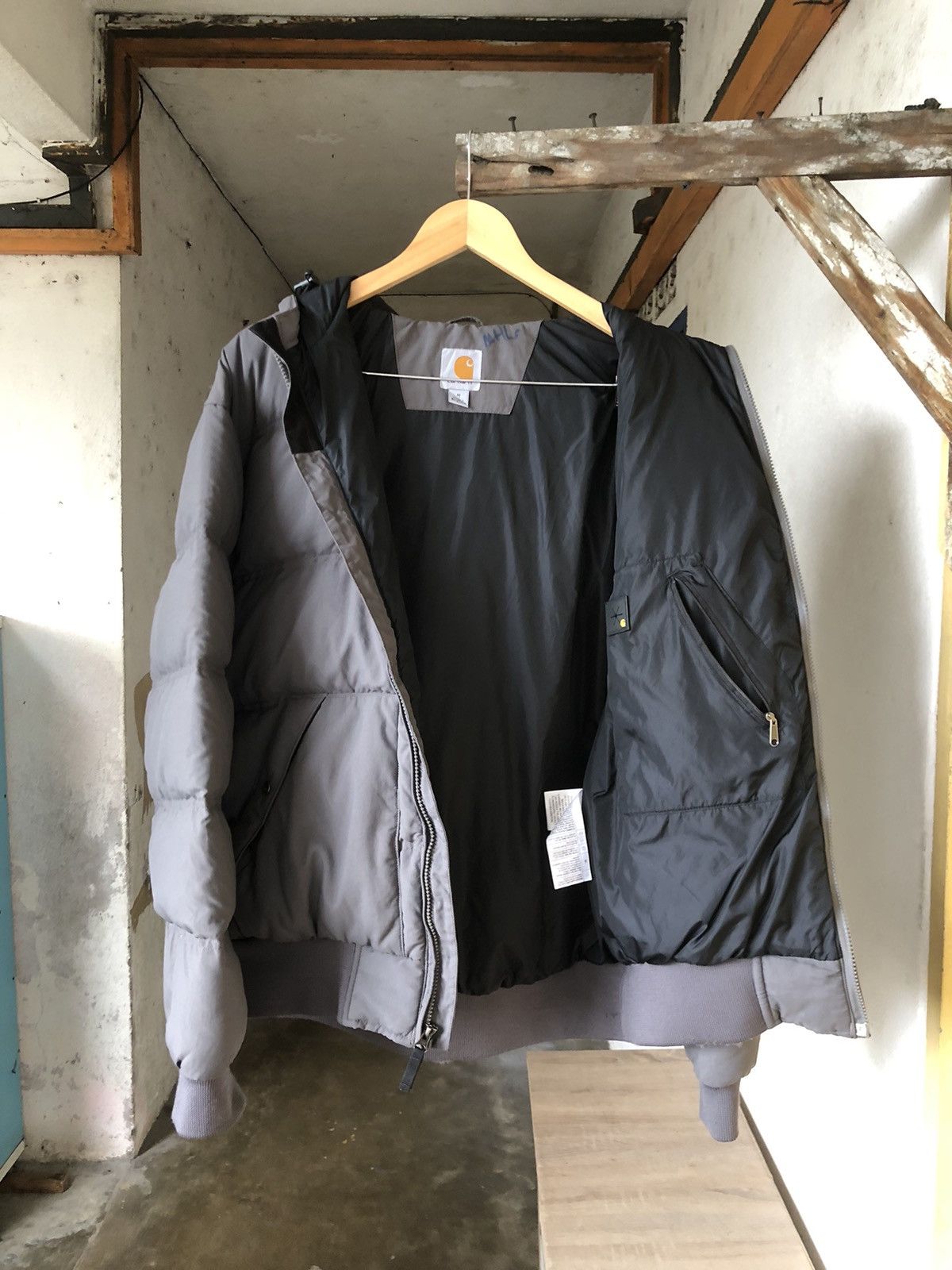 Carhartt Rare❗️Carhartt Puffer Winter Jacket Wt Hoodie Size US M / EU 48-50 / 2 - 16 Thumbnail