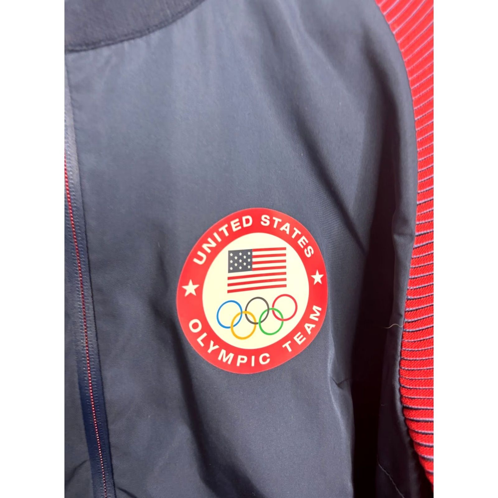 Nike Nike Women's Jacket Sports USA Dynamic Reveal Knit Tech L 1996 Blue Size L / US 10 / IT 46 - 2 Thumbnail