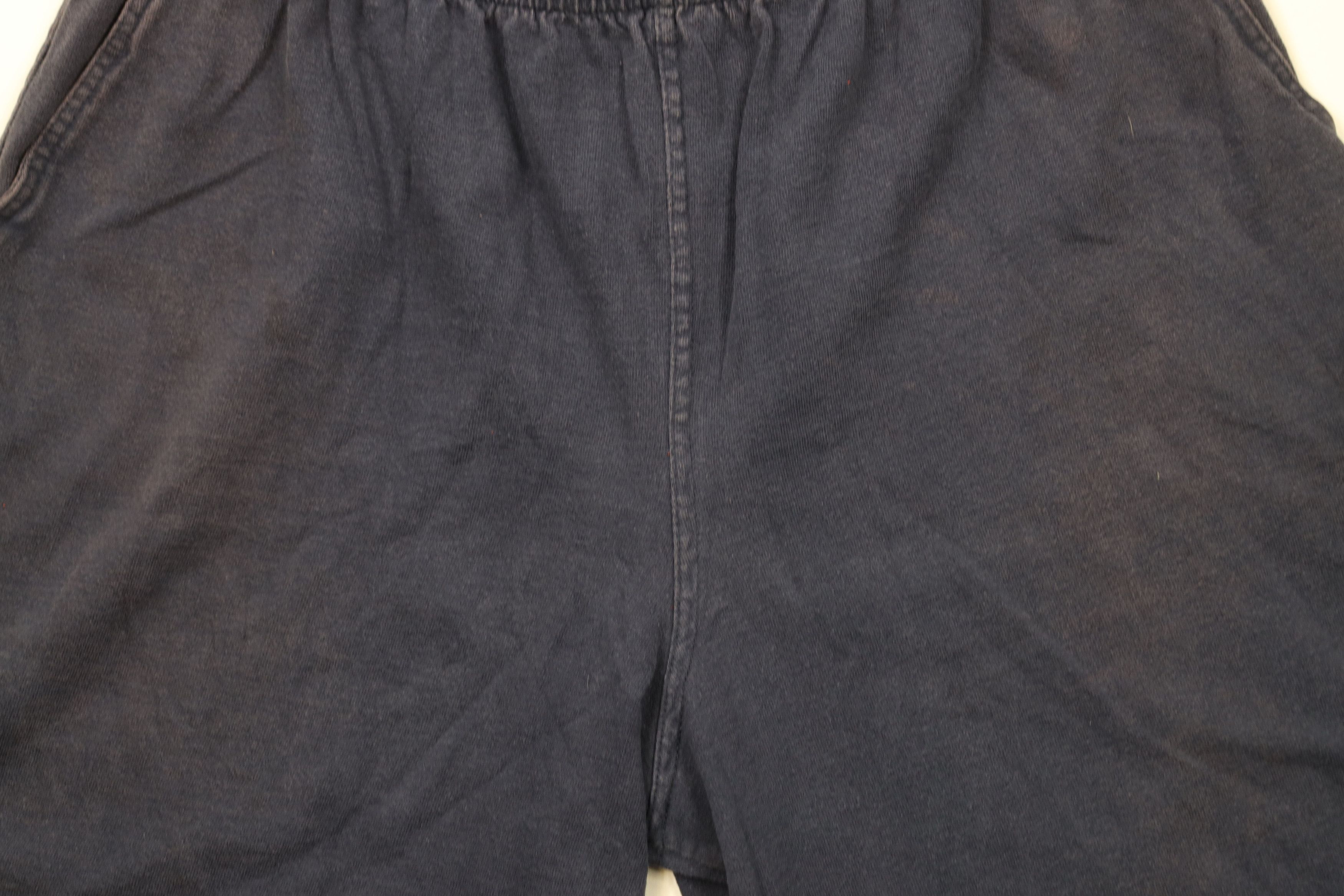 Vintage Vintage 90s Streetwear Faded Above Knee Shorts Blue Cotton Size US 34 / EU 50 - 3 Thumbnail