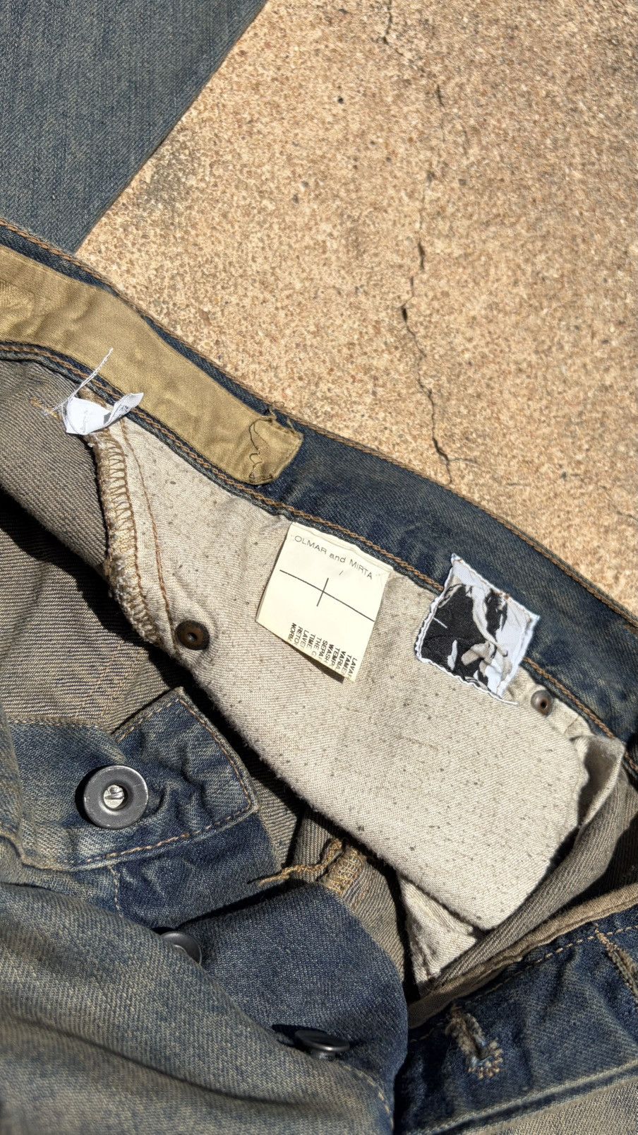 Rick Owens Rick Owens DRKSHDW Olmar and Mirta spiral jeans Size US 36 / EU 52 - 6 Thumbnail